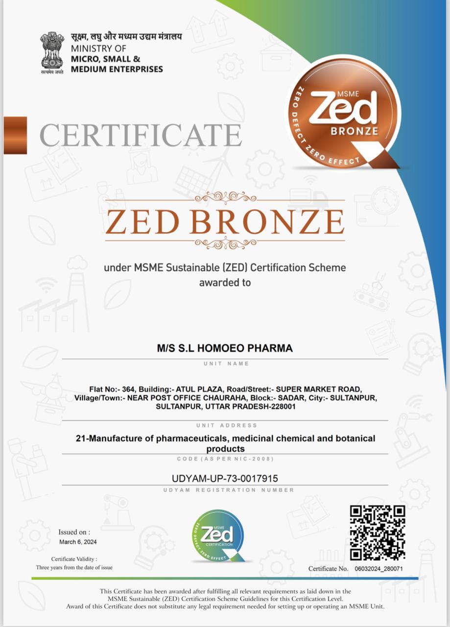 Quality Certificate
